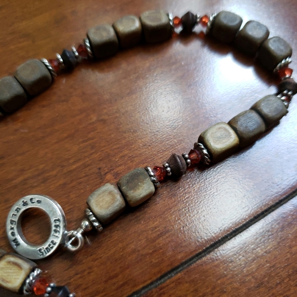 Morgan & Co Wooden Bracelet and Necklace - Picture 9 of 14